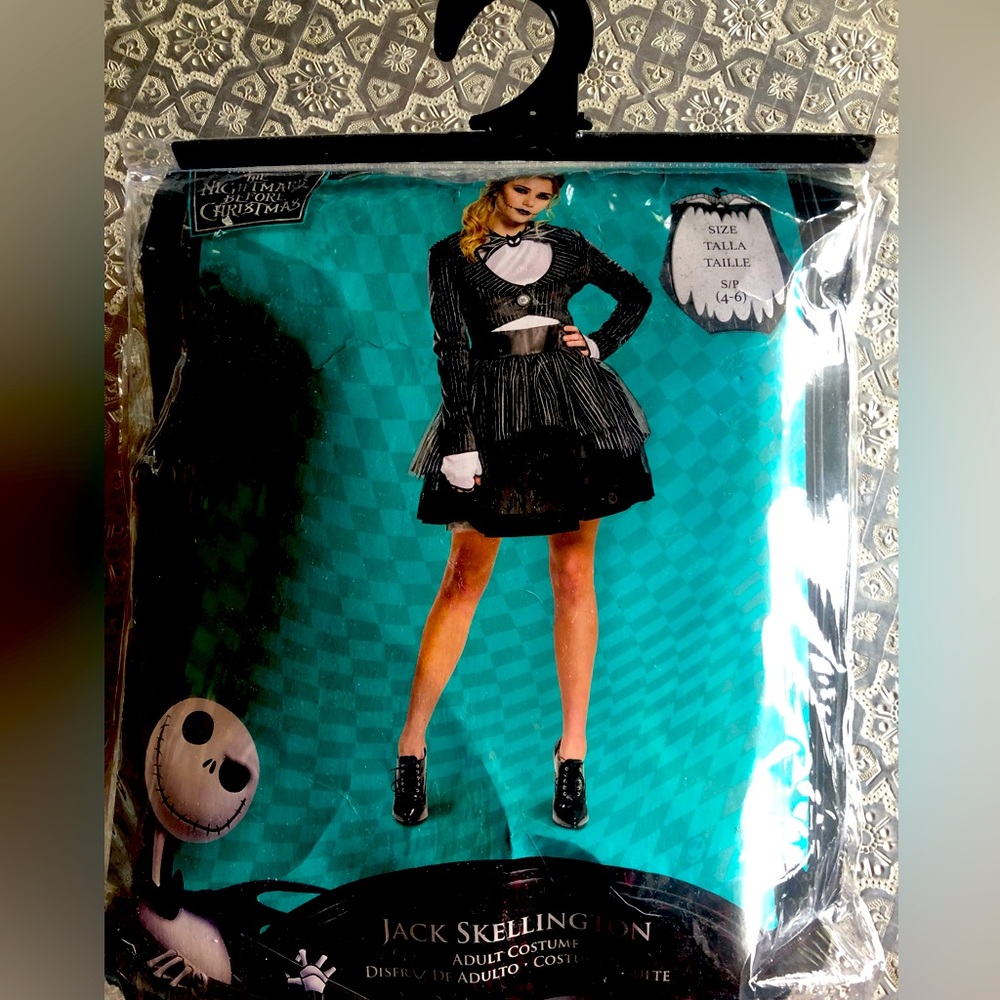 The Nightmare Before Christmas Jack Skellington Halloween Costume Tutu Dress S P